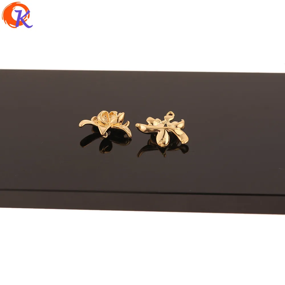 Cordial Design 50Pcs 19*19MM Jewelry Accessories/Earrings Charms/Flower Shape/Genuine Gold Plating/Hand Made/Earring Findings
Cordial Design 50Pcs 19*19MM Jewelry Accessories/Earrings Charms/Flower Shape/Genuine Gold Plating/Hand Made/Earring Findings