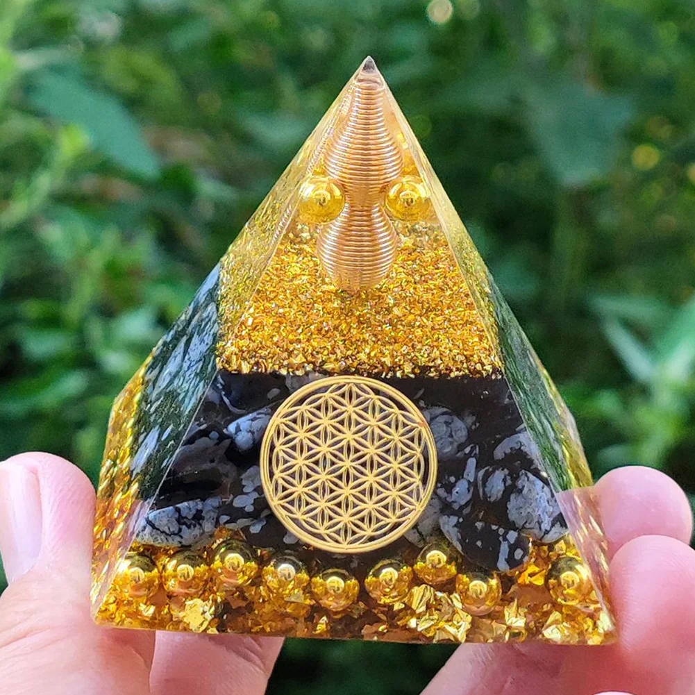 Natural Tiger Eye Orgonite Pyramid Crystal Energy Generator Healing Chakra Stone Amethyst Peridot Tree Gemstone Meditation Tool
Natural Tiger Eye Orgonite Pyramid Crystal Energy Generator Healing Chakra Stone Amethyst Peridot Tree Gemstone Meditation Tool