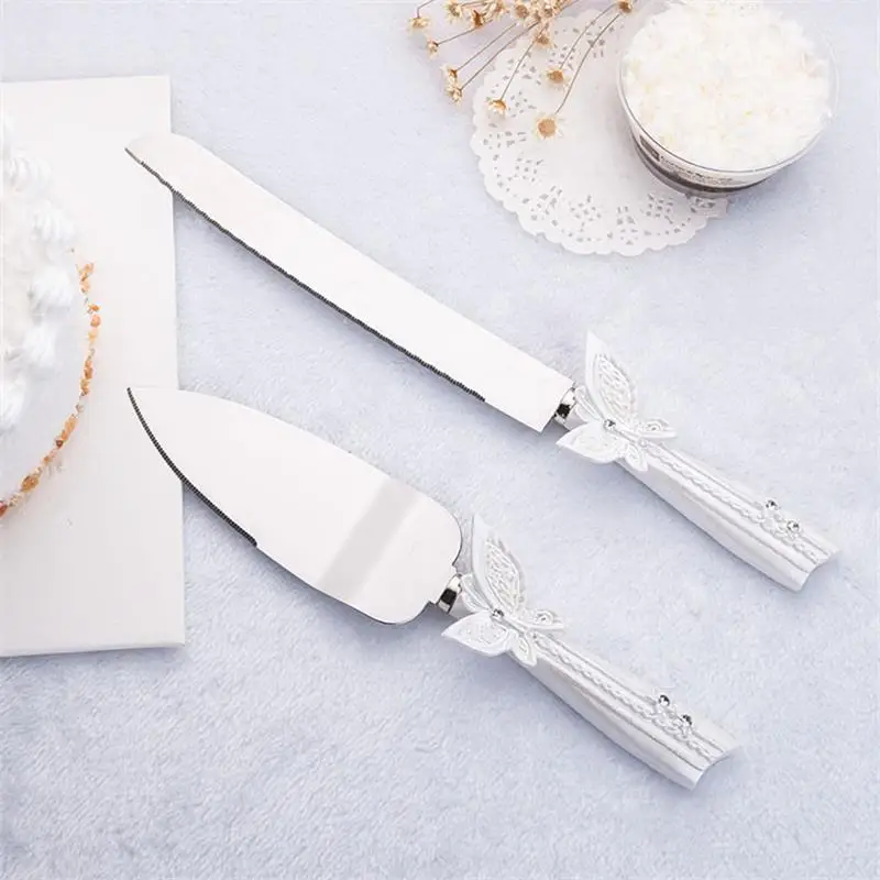 2pcs Wedding Party Cutlery Decoration Cake Shovel Knife Stainless Steel Server Dinnerware Set Butterfly Handle Christmas Gift
2pcs Wedding Party Cutlery Decoration Cake Shovel Knife Stainless Steel Server Dinnerware Set Butterfly Handle Christmas Gift