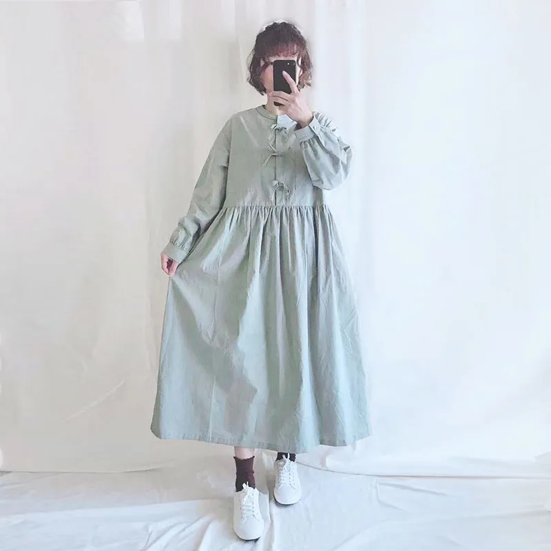 Pre-sale! Girls Spring and Summer Niche Limited Edition Green Cotton Sweet Bow Loose Long-sleeved Dress
Pre-sale! Girls Spring and Summer Niche Limited Edition Green Cotton Sweet Bow Loose Long-sleeved Dress