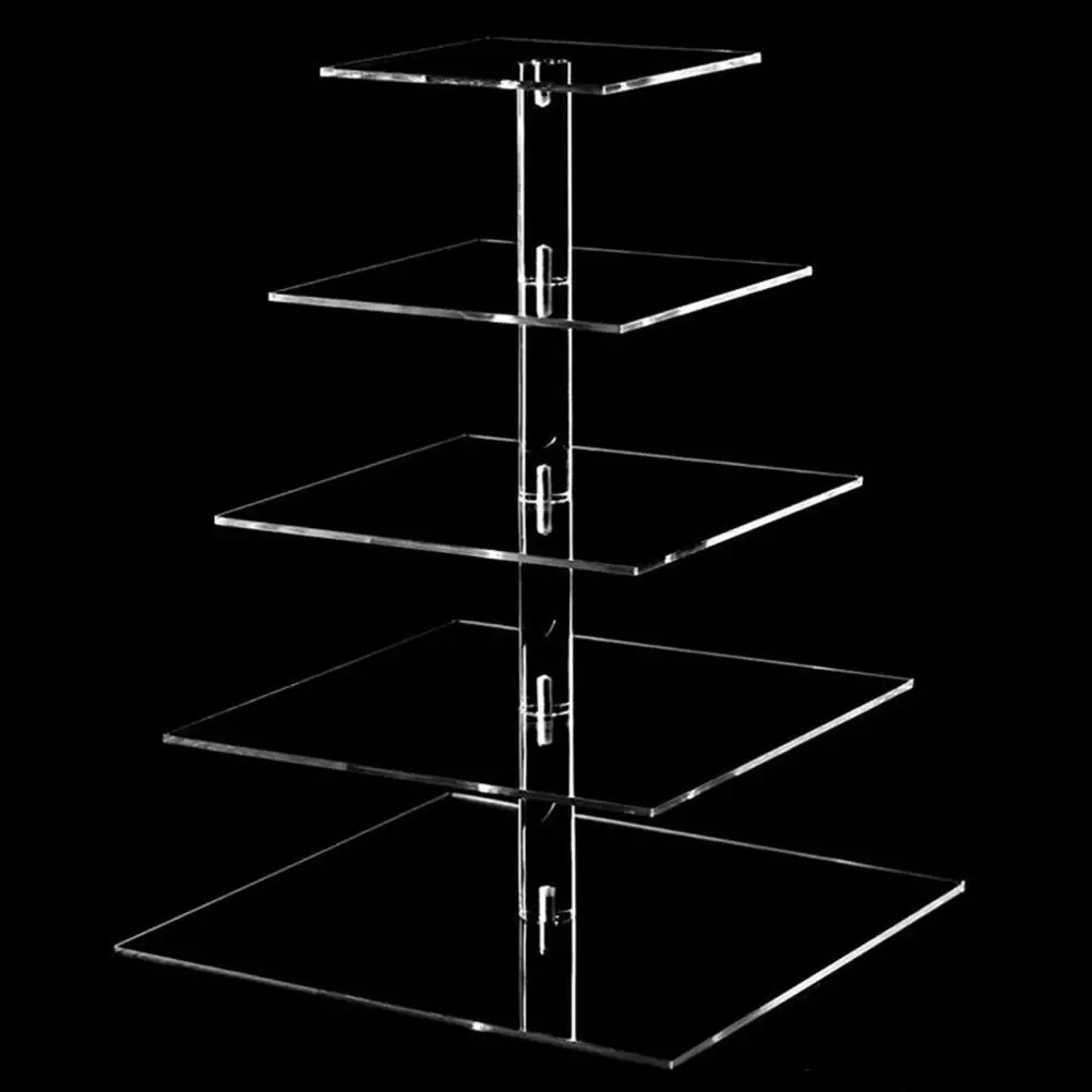 Cake Stand Non-Slip Square Plates Multi-Purpose Fruits Display Stand Dessert Stand for Bakery
Cake Stand Non-Slip Square Plates Multi-Purpose Fruits Display Stand Dessert Stand for Bakery