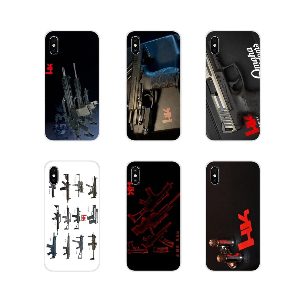 Чехол Heckler и Koch для сотового телефона с логотипом HK чехол Apple iPhone X XR XS 11Pro