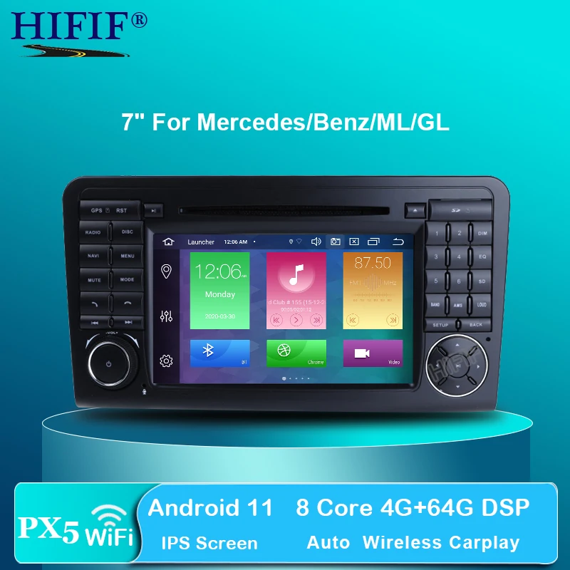 IPS Android 11 4G 8 CORE /ANDROID CAR DVD player For Mercedes Benz GL ML CLASS W164 ML350 ML500 X164 GL320 GPS stereo radio
IPS Android 11 4G 8 CORE /ANDROID CAR DVD player For Mercedes Benz GL ML CLASS W164 ML350 ML500 X164 GL320 GPS stereo radio