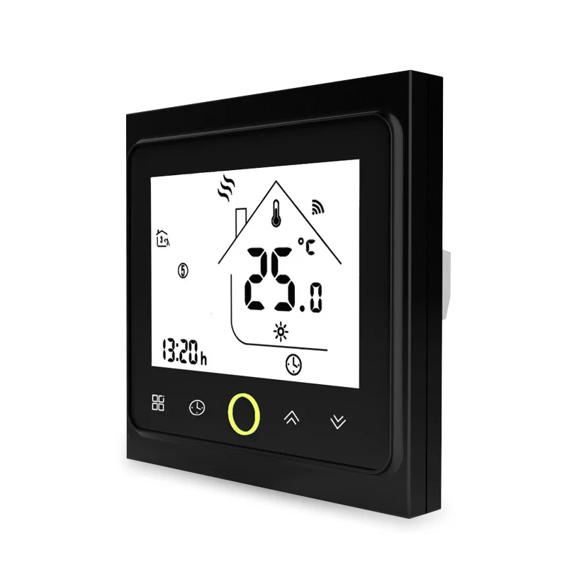 WIFI electric floor heating thermostat mobile app remote control voice smart WiFi remote temperature control
WIFI electric floor heating thermostat mobile app remote control voice smart WiFi remote temperature control