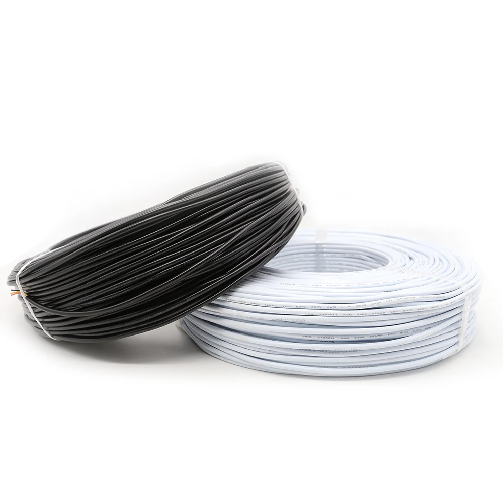 22AWG Extension Cable Line PCB Electrical Wire 2Pin Tinned Copper LED Strip Light UL2468 Cord Mix Solid PVC Insulated Anti Heat
22AWG Extension Cable Line PCB Electrical Wire 2Pin Tinned Copper LED Strip Light UL2468 Cord Mix Solid PVC Insulated Anti Heat