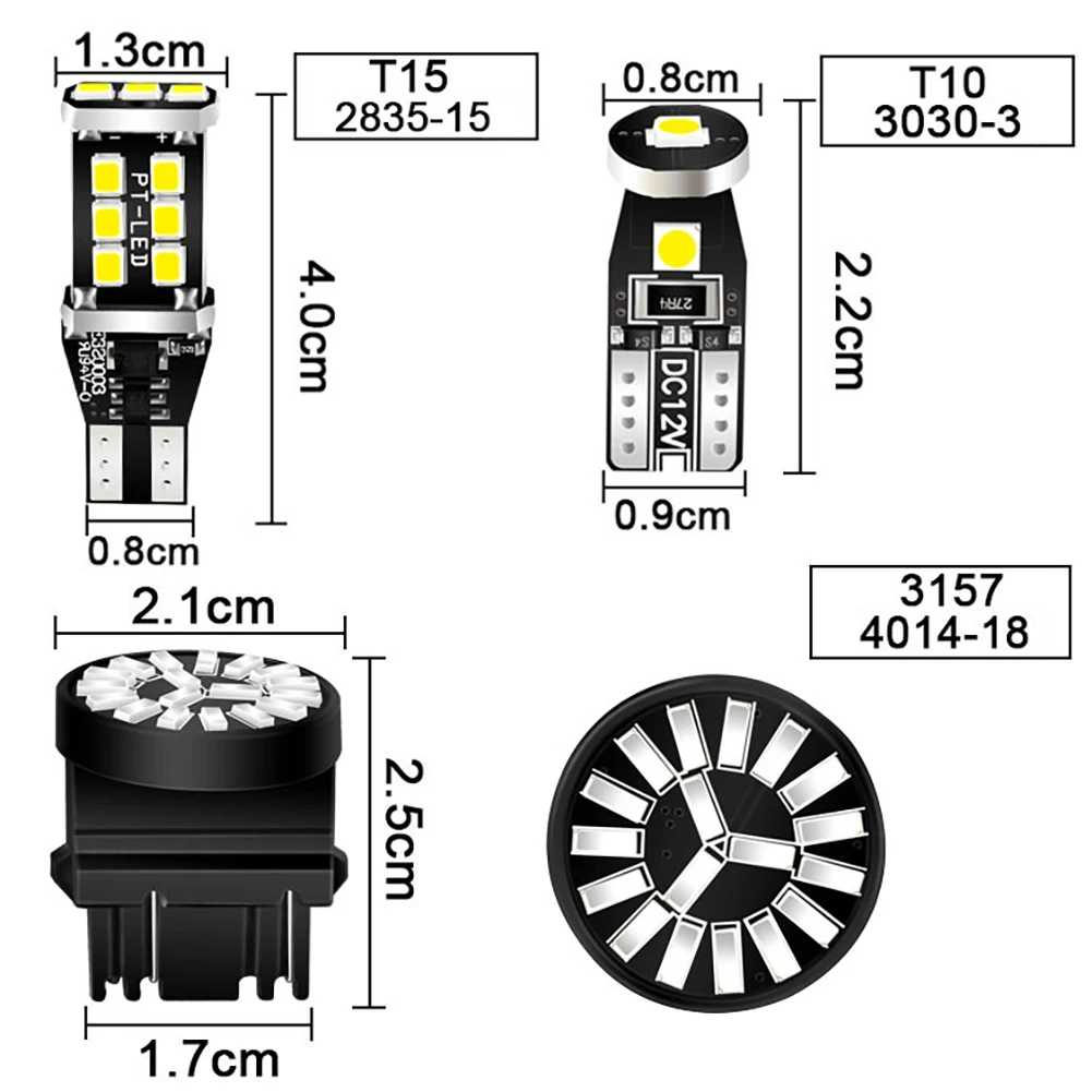 New Sale 8Pcs Car LED Light Kit Car Exterior License Plate Light Reverse Backup Brake Light High Mount Stop Light Bulbs
New Sale 8Pcs Car LED Light Kit Car Exterior License Plate Light Reverse Backup Brake Light High Mount Stop Light Bulbs