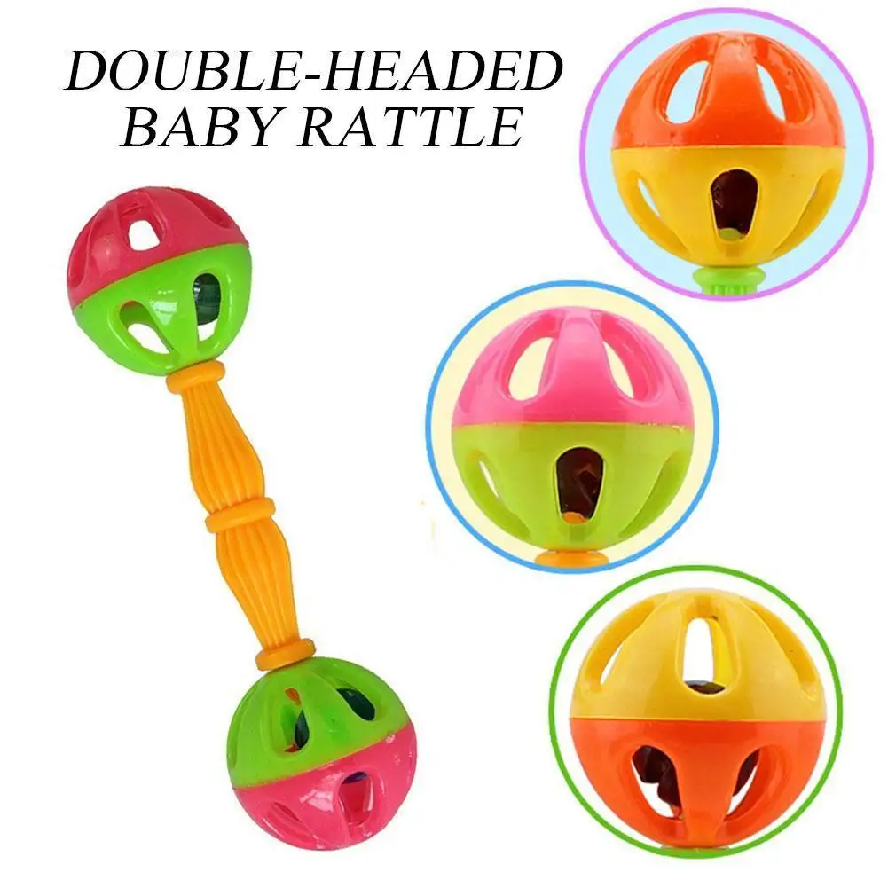 Baby Toy Rattle Plastic Double-headed Small Rattle Baby Gift Early Education Toy For Babies
Baby Toy Rattle Plastic Double-headed Small Rattle Baby Gift Early Education Toy For Babies