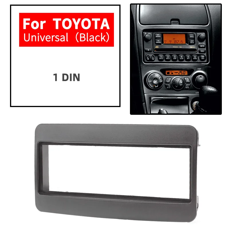 Автомобильный радиоприемник One din, рамка для TOYOTA, универсальная черная панель для приборной панели, стерео, аудио, рамка для приборной панели...
Автомобильный радиоприемник One din, рамка для TOYOTA, универсальная черная панель для приборной панели, стерео, аудио, рамка для приборной панели...