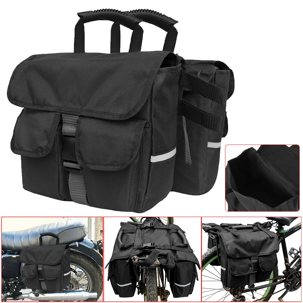 Black Motorcycle Bicycle Saddlebag Rear Seat Backpack Detachable Backseat Saddle Bag
Black Motorcycle Bicycle Saddlebag Rear Seat Backpack Detachable Backseat Saddle Bag