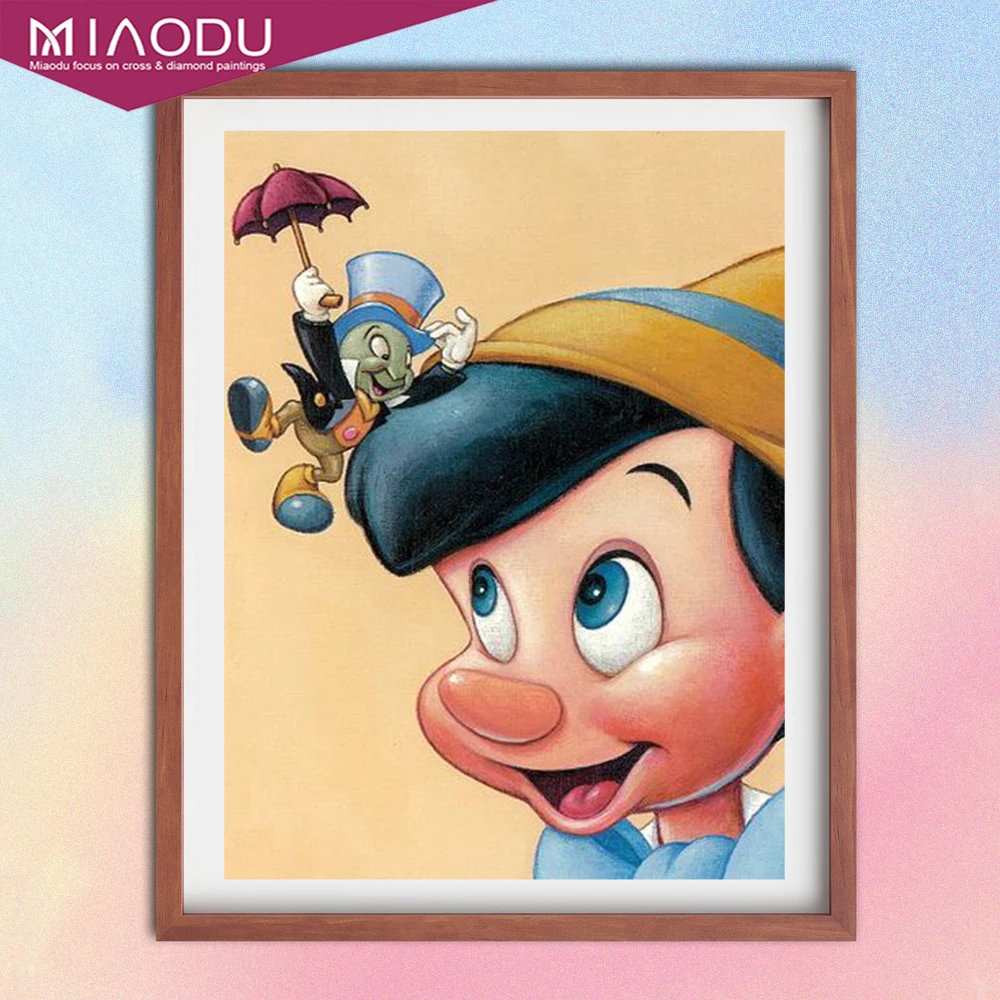 5D Diamond Painting Disney Pinocchio Cartoons Cross Stitch Embroidery Kit Handmade Full Drill Mosaic ResinChildren's Room Decor
5D Diamond Painting Disney Pinocchio Cartoons Cross Stitch Embroidery Kit Handmade Full Drill Mosaic ResinChildren's Room Decor