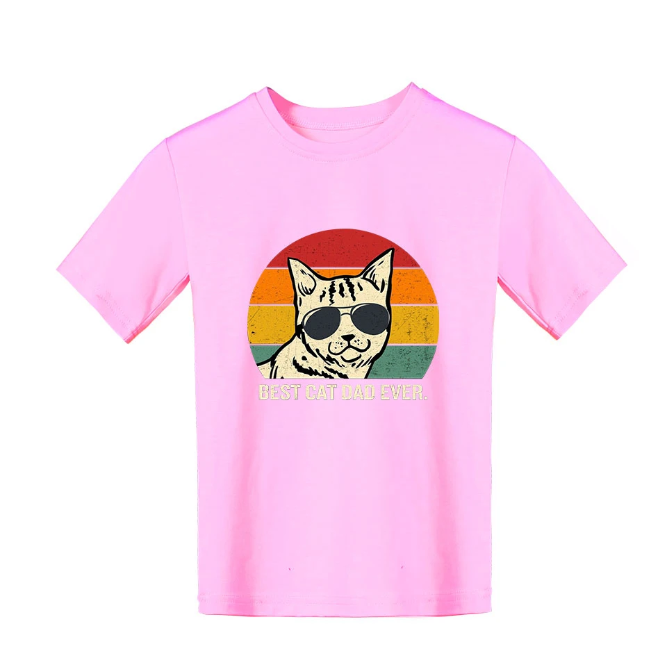 Best cat dad ever Tshirt Kids O-Neck Funny Tshirt Boys&Girls Short Sleeve Harajuku Sweatshirt Casual Streetwear Children Clothes
Best cat dad ever Tshirt Kids O-Neck Funny Tshirt Boys&Girls Short Sleeve Harajuku Sweatshirt Casual Streetwear Children Clothes