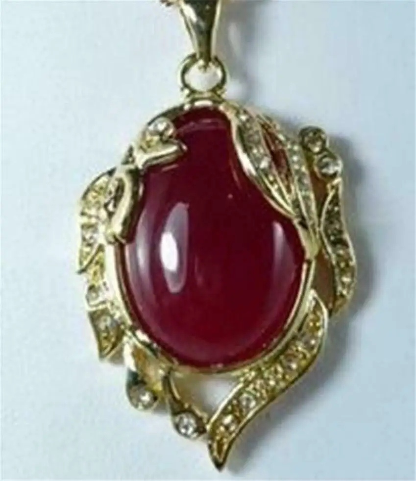 28X35mm Red chalcedony Buddha 14KGP Pendant Necklace 17
28X35mm Red chalcedony Buddha 14KGP Pendant Necklace 17