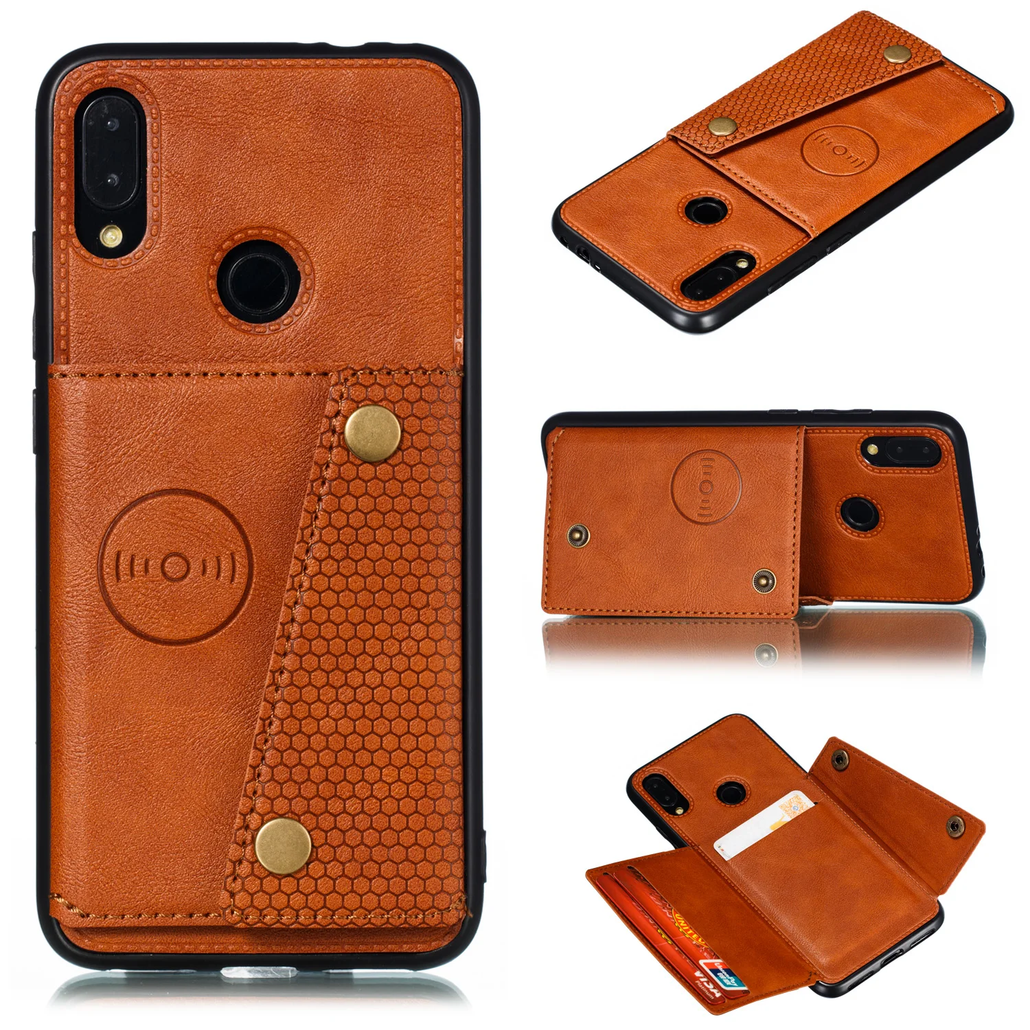 Multi Card Holders Wallet Case For Redmi 8 8A Note 8 Pro 8T Magnet Buckle Cover for Redmi 7A Note 7 K20 Case with Bracket
Multi Card Holders Wallet Case For Redmi 8 8A Note 8 Pro 8T Magnet Buckle Cover for Redmi 7A Note 7 K20 Case with Bracket