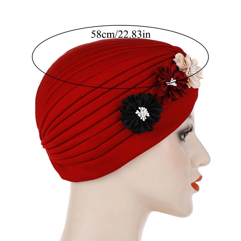 Fashion Flower Muslim Turban Crinkle Inner Hijab Caps Indian Hat Solid Cotton Islamic Wrap Underscarf Cap Hijab Bonnet For Women
Fashion Flower Muslim Turban Crinkle Inner Hijab Caps Indian Hat Solid Cotton Islamic Wrap Underscarf Cap Hijab Bonnet For Women