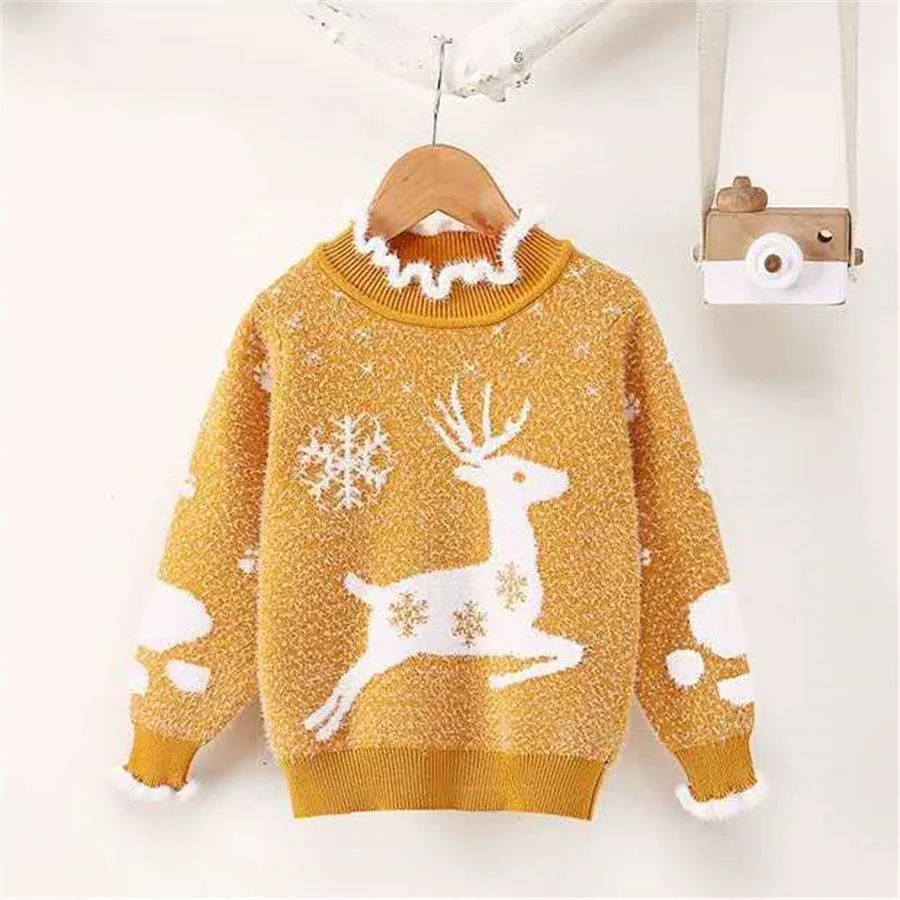 family matches Girl Sweater knitting Pullover Winter Tops warm teenage Christmas Sweaters Autumn Mum winter Sweater Pull
family matches Girl Sweater knitting Pullover Winter Tops warm teenage Christmas Sweaters Autumn Mum winter Sweater Pull
