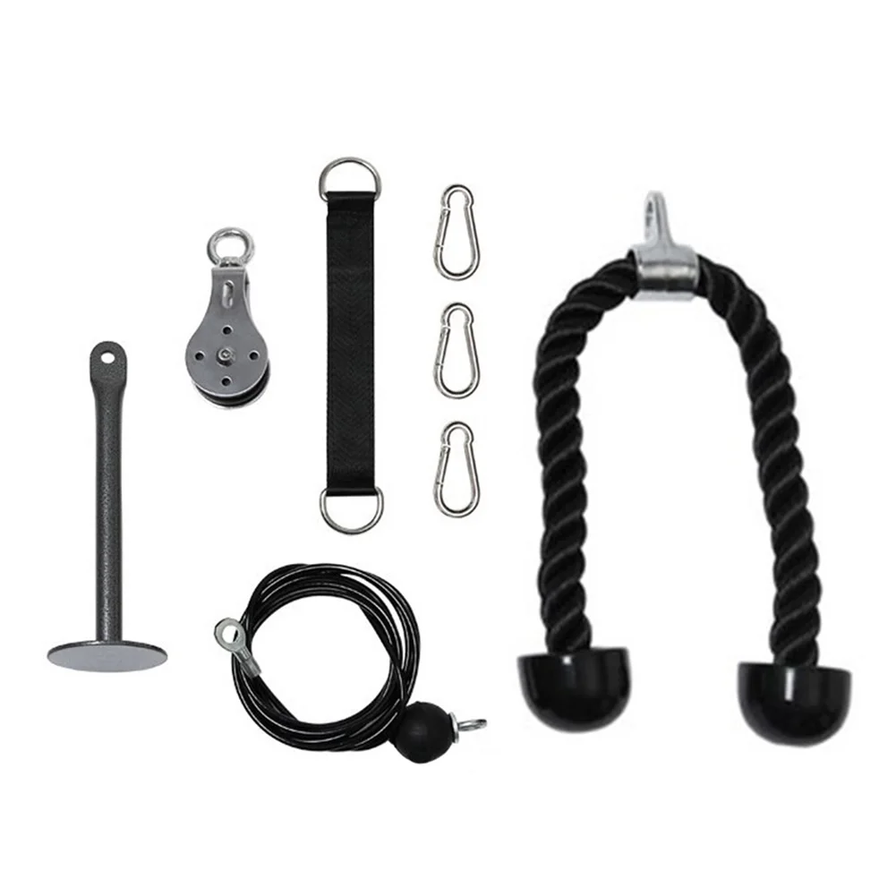Fitness Pulley Cable Machine Arm Triceps Strength Training Gym Workout Equipment for Effective Working-out Accessories
Fitness Pulley Cable Machine Arm Triceps Strength Training Gym Workout Equipment for Effective Working-out Accessories