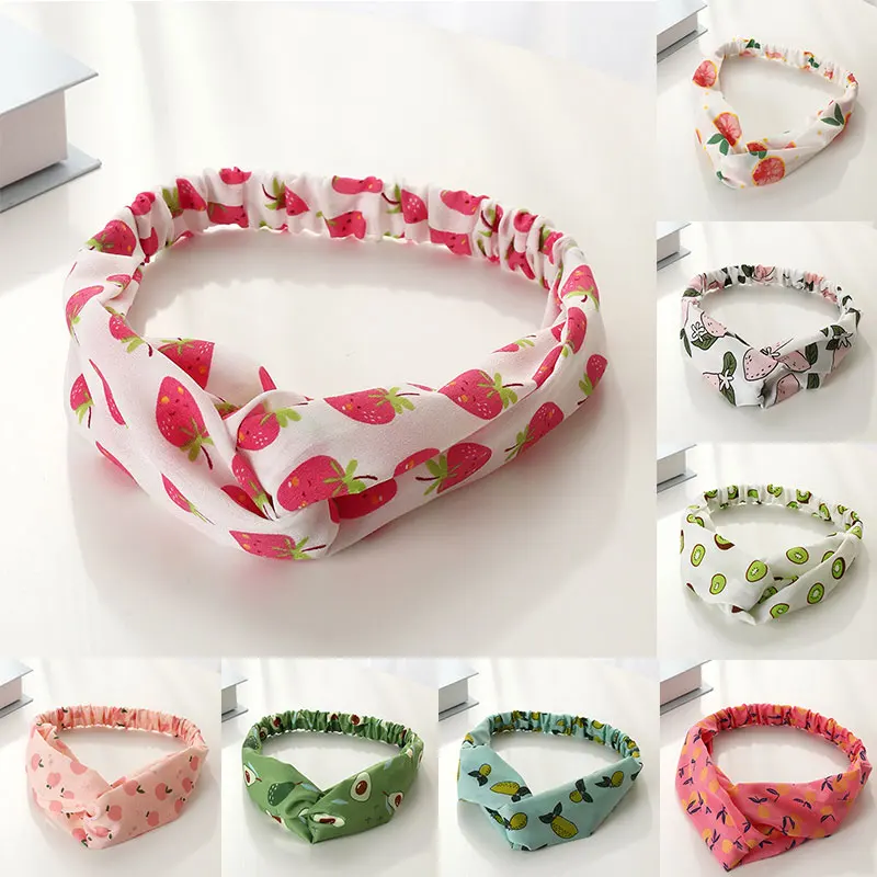 Fruit Print Hairband Lovely Girls Headwear Soft Headwrap Hair Bow Hair Band Accessories 1PC High Elastic Rubber Headband
Fruit Print Hairband Lovely Girls Headwear Soft Headwrap Hair Bow Hair Band Accessories 1PC High Elastic Rubber Headband