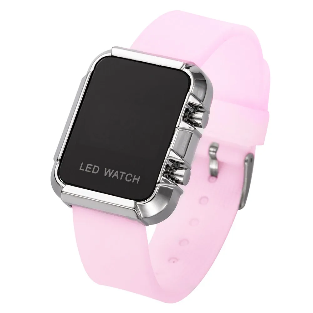 New Fashion Kids Watch Pink Strap Digital Watches Women Men LED Square Dial Wristwatch Children Student Baby Clock Montre Enfant
New Fashion Kids Watch Pink Strap Digital Watches Women Men LED Square Dial Wristwatch Children Student Baby Clock Montre Enfant
