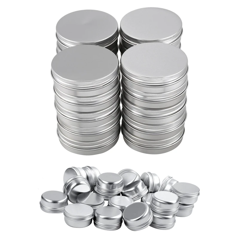 Hot SV-40 x Empty Cosmetics Pot Lip Balm Aluminum Jar Container Screw Cap 50Ml/100 Ml
Hot SV-40 x Empty Cosmetics Pot Lip Balm Aluminum Jar Container Screw Cap 50Ml/100 Ml