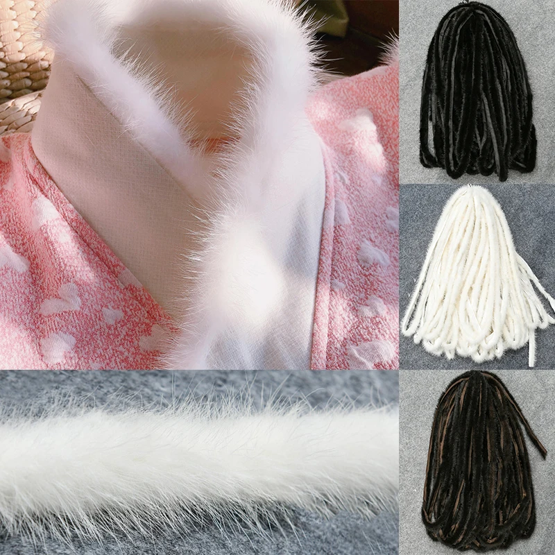1M Real Mink Fur Ribbon Tapes Trim DIY Clothes Sewing Accessories fluffy Trim Craft Genuine Fur Strip For Coat Hat High Quality
1M Real Mink Fur Ribbon Tapes Trim DIY Clothes Sewing Accessories fluffy Trim Craft Genuine Fur Strip For Coat Hat High Quality