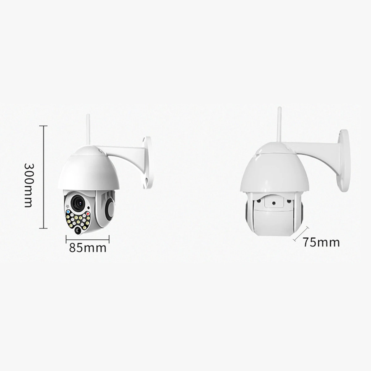 1080P 17 LED 3MP Wireless IP Camera Waterproof Outdoor Mini WiFi PTZ Security CCTV IR Night Vision Camera Auto Motion Detection
1080P 17 LED 3MP Wireless IP Camera Waterproof Outdoor Mini WiFi PTZ Security CCTV IR Night Vision Camera Auto Motion Detection