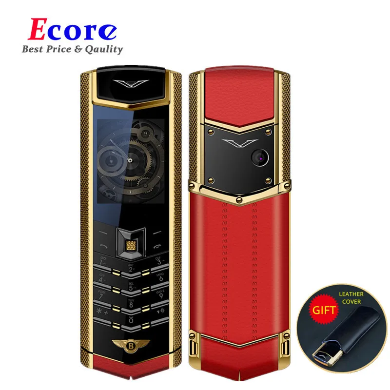 Классический SATREND V9 Роскошный металлический корпус мобильный телефон MTK с