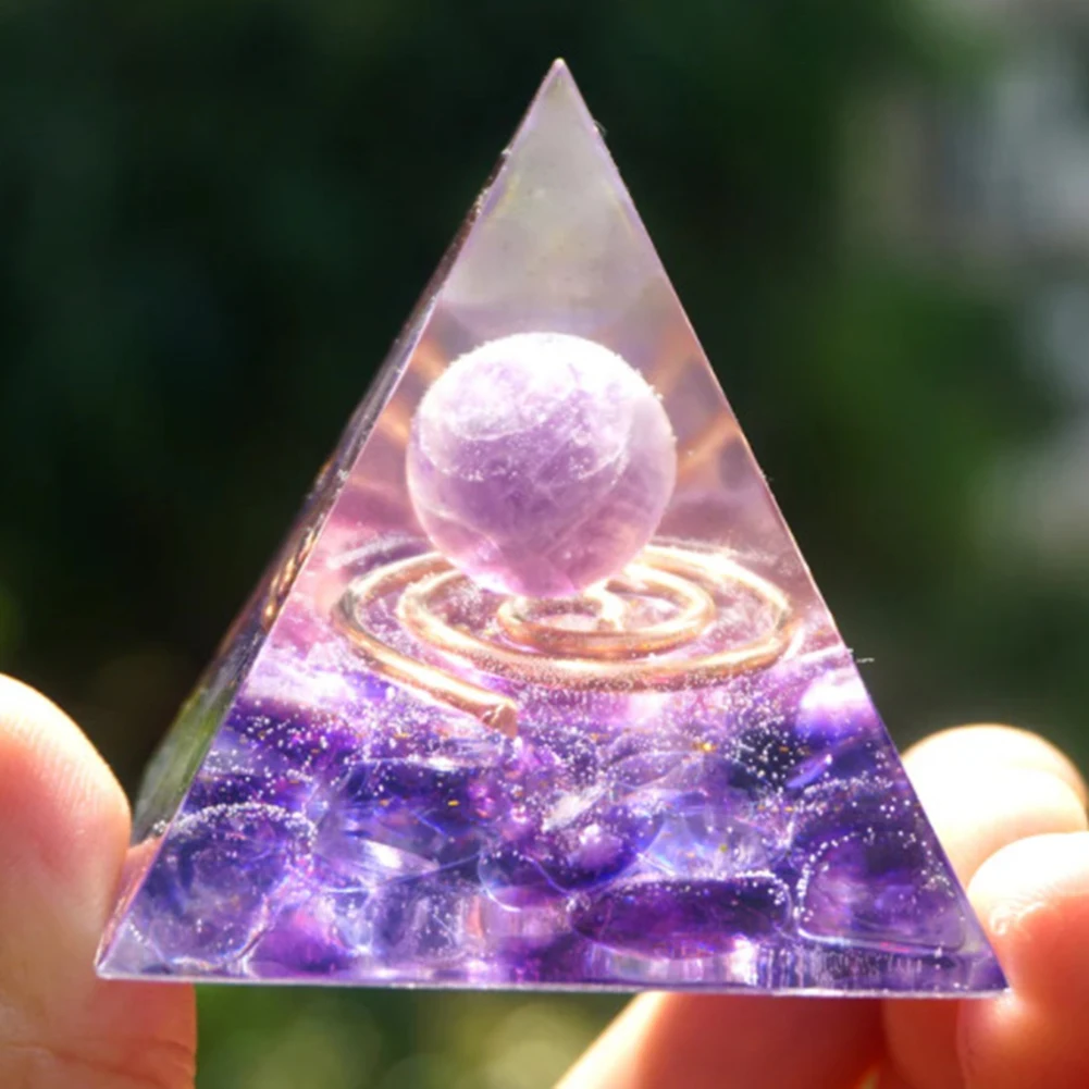 Crystal Pyramid Sculpture Creative Art Statue Natural Crystal Energy Orgone Figurine Ornament Outdoor Decor Supplies
Crystal Pyramid Sculpture Creative Art Statue Natural Crystal Energy Orgone Figurine Ornament Outdoor Decor Supplies