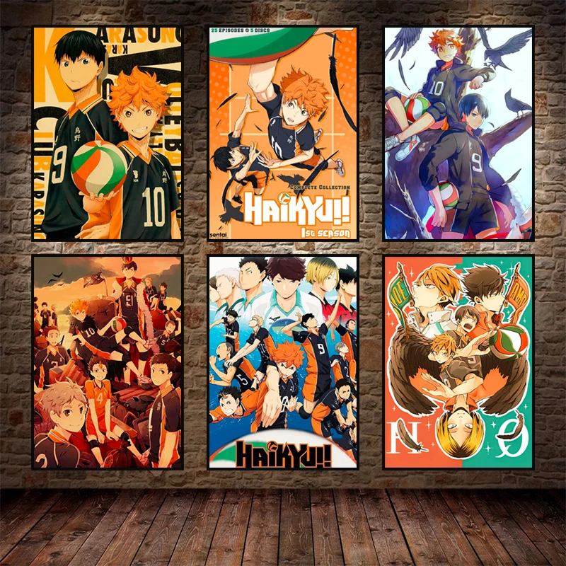 Anime Haikyuu Volleyball Boy Framed Canvas Painting Wall Art Posters and Prints Japan Style Picture Modern Aesthetic Room Decor 
Anime Haikyuu Volleyball Boy Framed Canvas Painting Wall Art Posters and Prints Japan Style Picture Modern Aesthetic Room Decor
