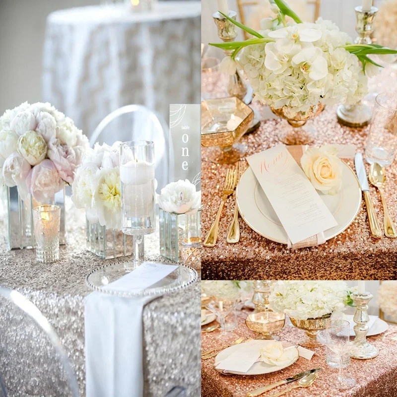 Zollor Rectangular Table Cover Glitter Sequin Table Cloth Pure Color Tablecloth For Wedding Party Home Decor Multi-Color/Sizes
Zollor Rectangular Table Cover Glitter Sequin Table Cloth Pure Color Tablecloth For Wedding Party Home Decor Multi-Color/Sizes