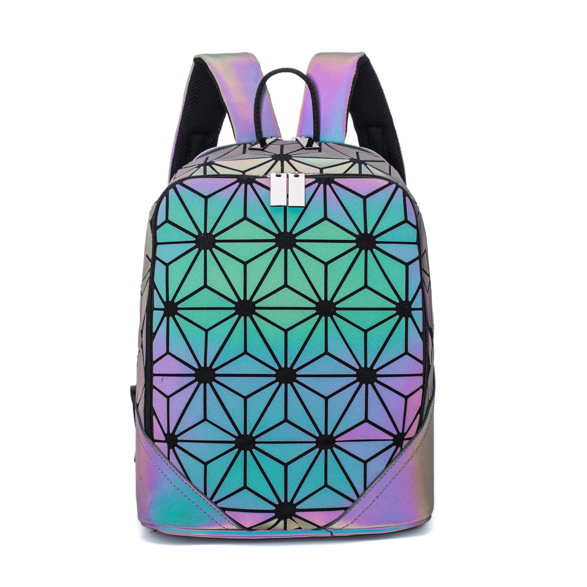 Laser backpack cross-border 2021 new geometric rhombic student bag large-capacity leisure outdoor travel backpack
Laser backpack cross-border 2021 new geometric rhombic student bag large-capacity leisure outdoor travel backpack