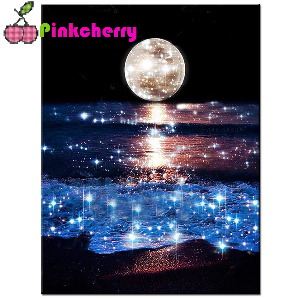 5d diy Diamond Painting Shining moon sea waves full drill Diamond embroidery crystal sale diamond mosaic landscape k1012
5d diy Diamond Painting Shining moon sea waves full drill Diamond embroidery crystal sale diamond mosaic landscape k1012