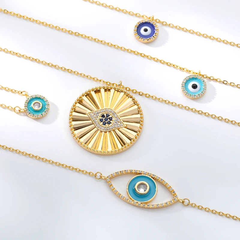 Blue Crystal Evil Eye Necklace For Women Turkish Lucky Necklaces Pendant Goth Choker Jewelry Birthday Gift Accessories Mujer
Blue Crystal Evil Eye Necklace For Women Turkish Lucky Necklaces Pendant Goth Choker Jewelry Birthday Gift Accessories Mujer