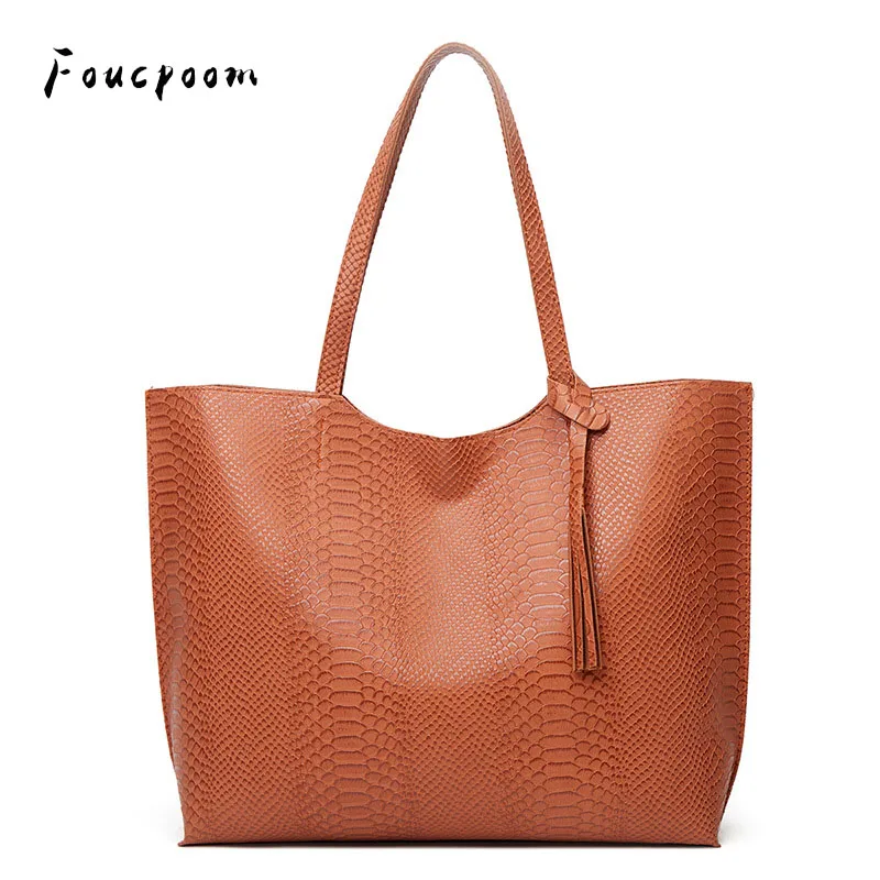New Ladies Snake Printing Handbags Classic High Quality Fashion Designer tote bag Large Capacity PU Female Casual Shoulder Bags
New Ladies Snake Printing Handbags Classic High Quality Fashion Designer tote bag Large Capacity PU Female Casual Shoulder Bags