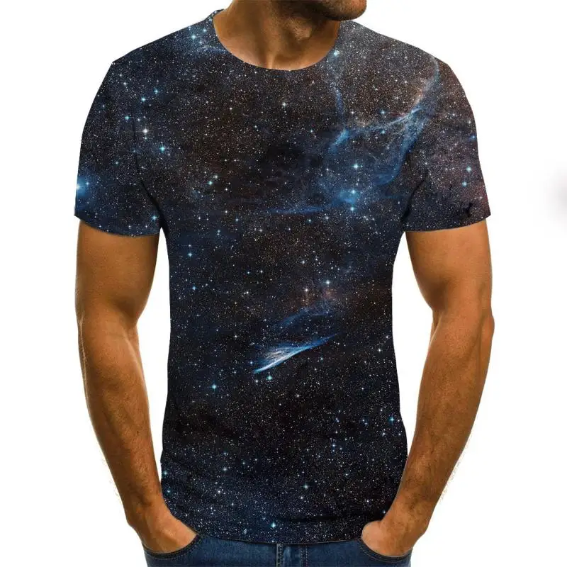 2021 New Casual 3D Printing Summer Starry Sky Men's T-Shirt Harajuku Loose Plus Size Top
2021 New Casual 3D Printing Summer Starry Sky Men's T-Shirt Harajuku Loose Plus Size Top
