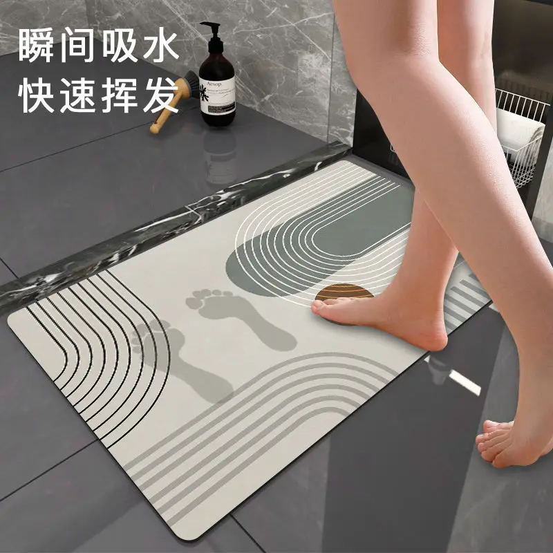Super Absorbent Bathroom Mat Quick Drying Diatom Floor Mat Easy To Clean Door Mat Oil-proof Kitchen Rug Non-slip Entrance Carpet
Super Absorbent Bathroom Mat Quick Drying Diatom Floor Mat Easy To Clean Door Mat Oil-proof Kitchen Rug Non-slip Entrance Carpet