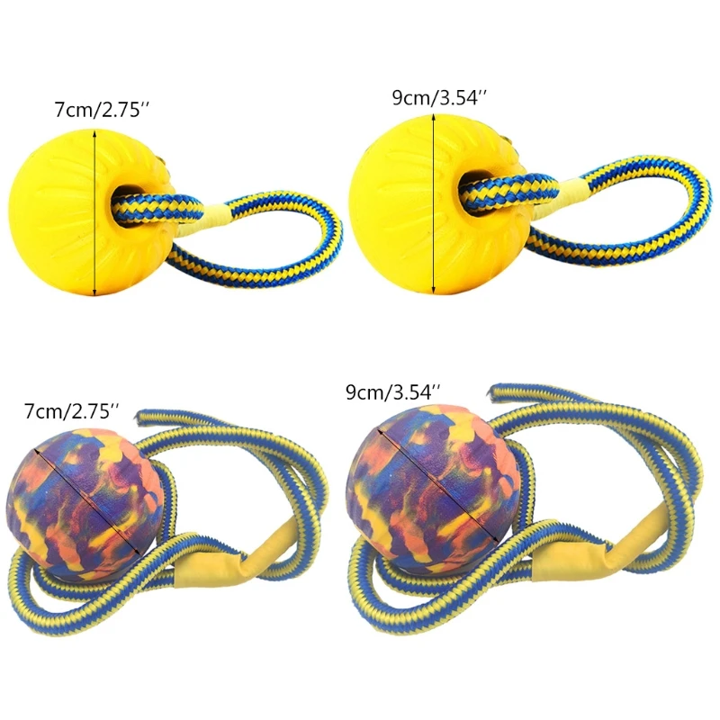 4Pcs Dog Rope Ball EVA Rubber Ball Interactive Pet Chewing Training Bite Toys 667A
4Pcs Dog Rope Ball EVA Rubber Ball Interactive Pet Chewing Training Bite Toys 667A