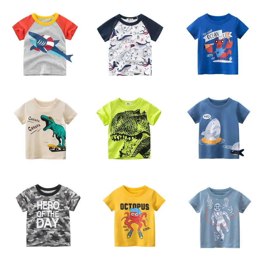 2021 Boys T-shirt Summer Top Kids Tshirt Cotton Clothes Dinosaurs T-shirts Short Sleeve Koszulki Tee Shirt Roupa Infantil Enfant
2021 Boys T-shirt Summer Top Kids Tshirt Cotton Clothes Dinosaurs T-shirts Short Sleeve Koszulki Tee Shirt Roupa Infantil Enfant