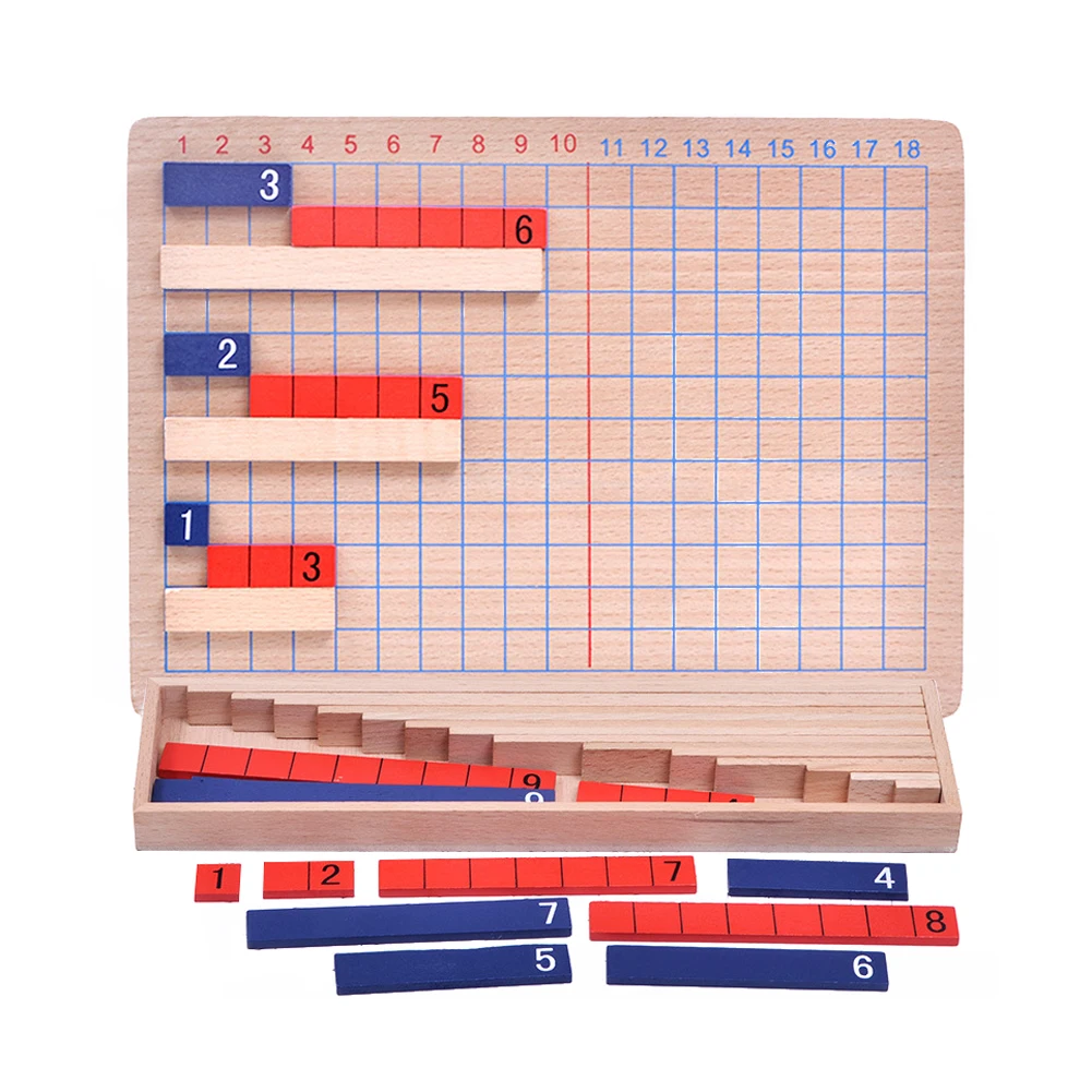 Montessori Mathematics Teaching Toys For Children Addition Subtraction Board Math Toy Wooden Colorful Beads Educational Toy
Montessori Mathematics Teaching Toys For Children Addition Subtraction Board Math Toy Wooden Colorful Beads Educational Toy