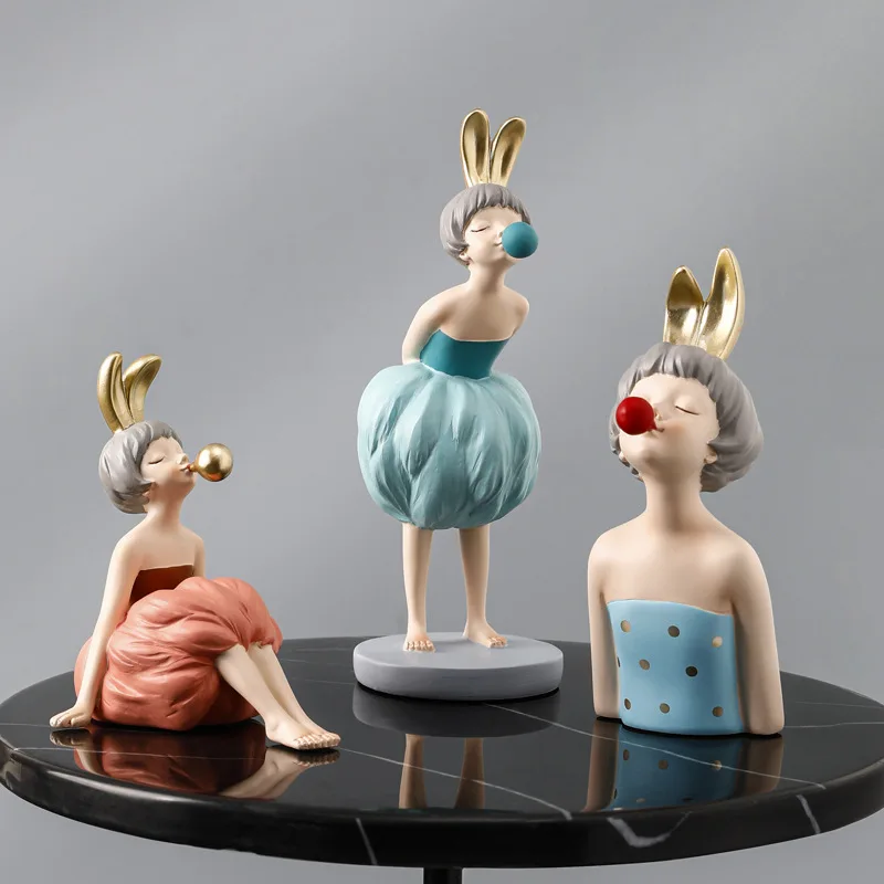 Birthday Gift Girl Statue Home Decoration Accessories Sculpture Resin Art Figure Modern Craft Ornaments Decoracion Hogar Moderno
Birthday Gift Girl Statue Home Decoration Accessories Sculpture Resin Art Figure Modern Craft Ornaments Decoracion Hogar Moderno