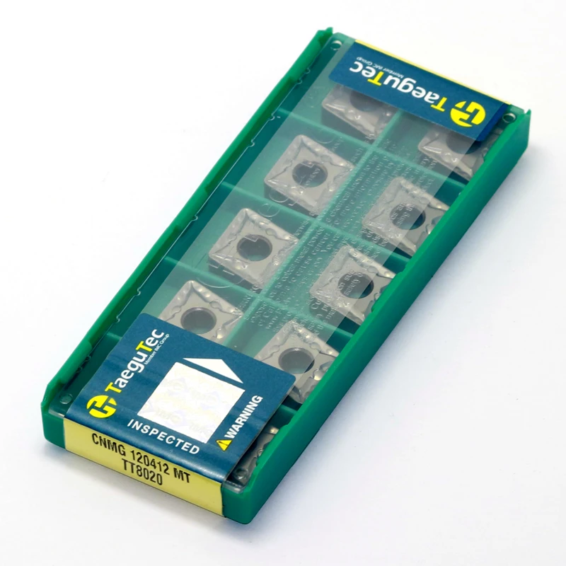 CNMG120412 MT TT8020 10pcs/lot TaeguTec Negative 80 degree Rhombic Turning/Lathe Inserts
CNMG120412 MT TT8020 10pcs/lot TaeguTec Negative 80 degree Rhombic Turning/Lathe Inserts