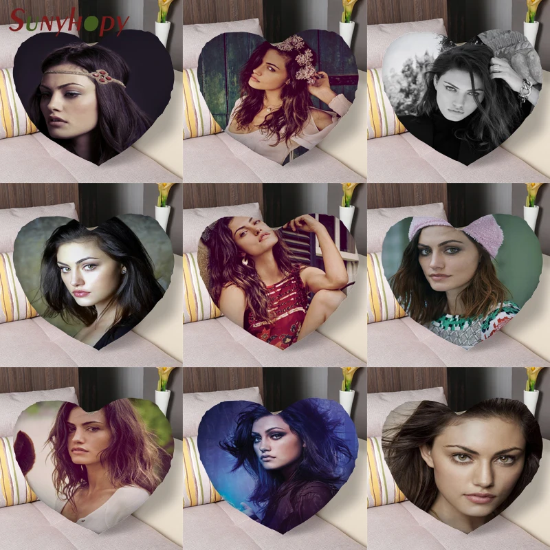 Phoebe Tonkin Custom Heart Shape Decorative Cushion Cover Home Decor Zippered Satin Fabric Pillowcase-0903WJY
Phoebe Tonkin Custom Heart Shape Decorative Cushion Cover Home Decor Zippered Satin Fabric Pillowcase-0903WJY