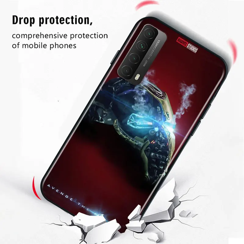 Чехол для телефона с Марвел Железный человек Huawei Y9S Y9A Y9 Y8P Y8S Y7P Y7A Y7 Y6S Y6 Y5P Y5 PRO Lite Prime
