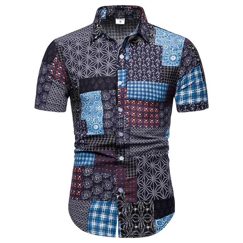 Summer Men Shirt Casual Short Sleeve Mens Floral Dress Shirts Hawaii Shirt Male Beach Holiday Hawaiian Shirt Camisa Masculina
Summer Men Shirt Casual Short Sleeve Mens Floral Dress Shirts Hawaii Shirt Male Beach Holiday Hawaiian Shirt Camisa Masculina