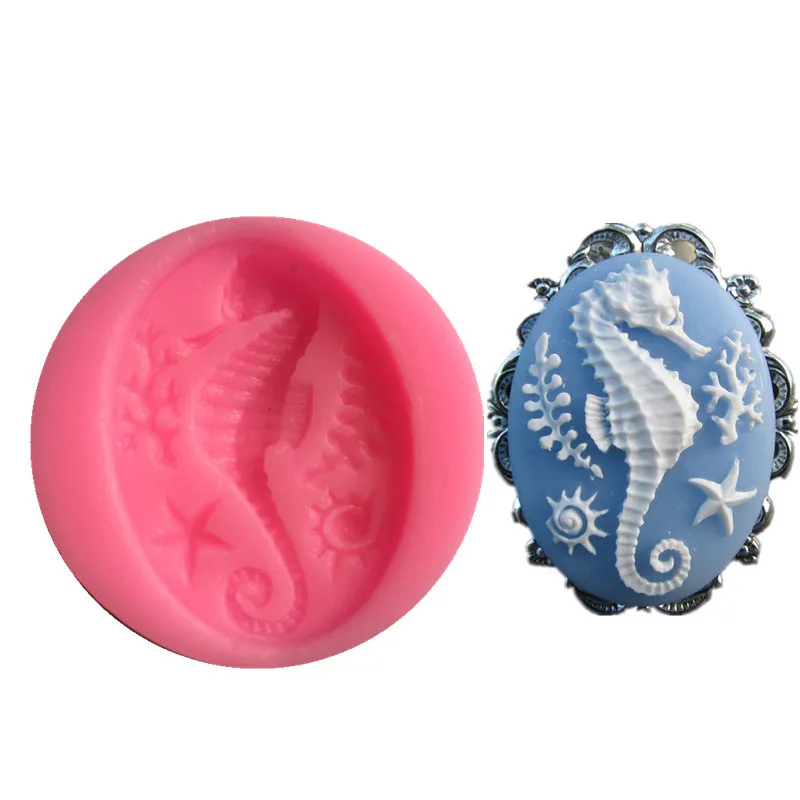 Mini hippocampus silicone mold DIY handmade soap mold silicone cake mold baking tools
Mini hippocampus silicone mold DIY handmade soap mold silicone cake mold baking tools