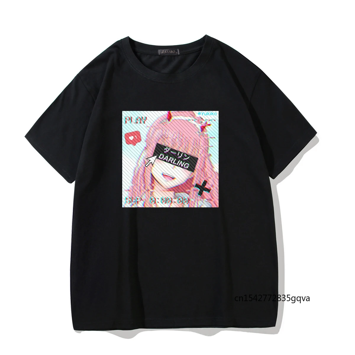 Loose Female Harajuku T-shirt DARLING In The FRANXX Anime Japanese Punk Print Cartoon Funny Plus Size Short-sleeved Hip-hop
Loose Female Harajuku T-shirt DARLING In The FRANXX Anime Japanese Punk Print Cartoon Funny Plus Size Short-sleeved Hip-hop