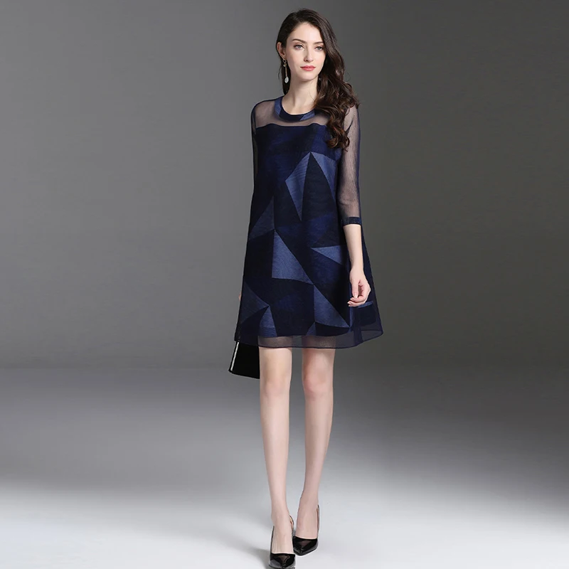 Casual Women's Contrast Color Elegant Dress Wholesale Women's Polyester Transparent Chiffon Fake Two-piece Pleated Dress
Casual Women's Contrast Color Elegant Dress Wholesale Women's Polyester Transparent Chiffon Fake Two-piece Pleated Dress