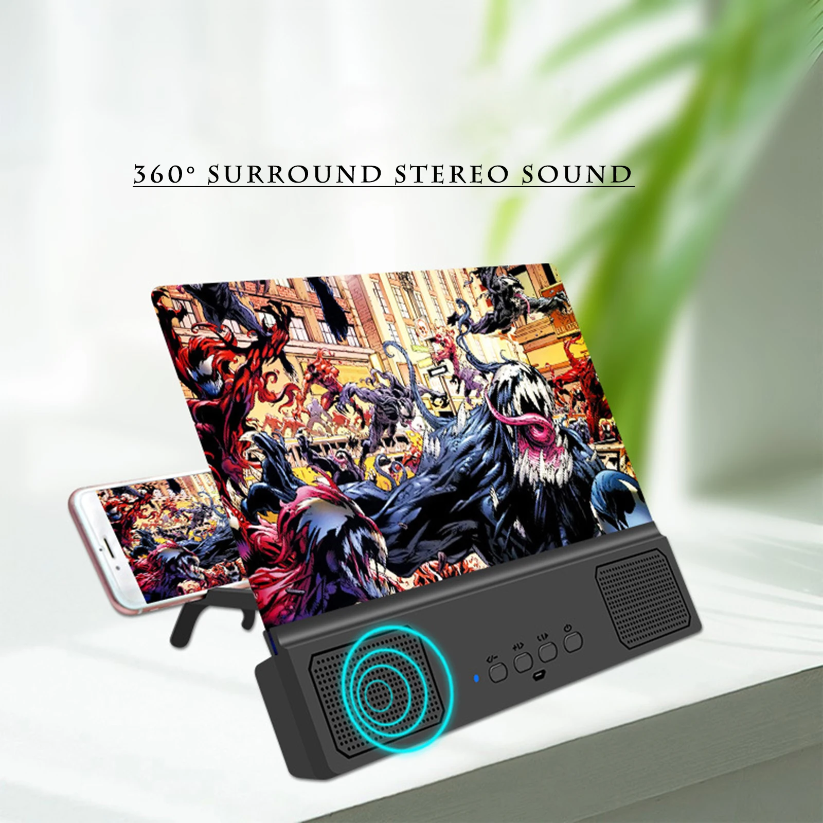 14-дюймовый 3D увеличитель для экрана телефона Bluetooth-совместимый Стереодинамик HD-видео усилитель для защиты глаз мобильный телефон HD
14-дюймовый 3D увеличитель для экрана телефона Bluetooth-совместимый Стереодинамик HD-видео усилитель для защиты глаз мобильный телефон HD