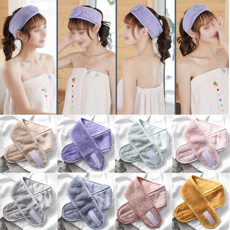 Head Bands Adjustable Shower Cap Band Hairband Yoga Spa Makeup Wash Face Cosmetic Headband for Women Ladies Make Up Accessories
Head Bands Adjustable Shower Cap Band Hairband Yoga Spa Makeup Wash Face Cosmetic Headband for Women Ladies Make Up Accessories