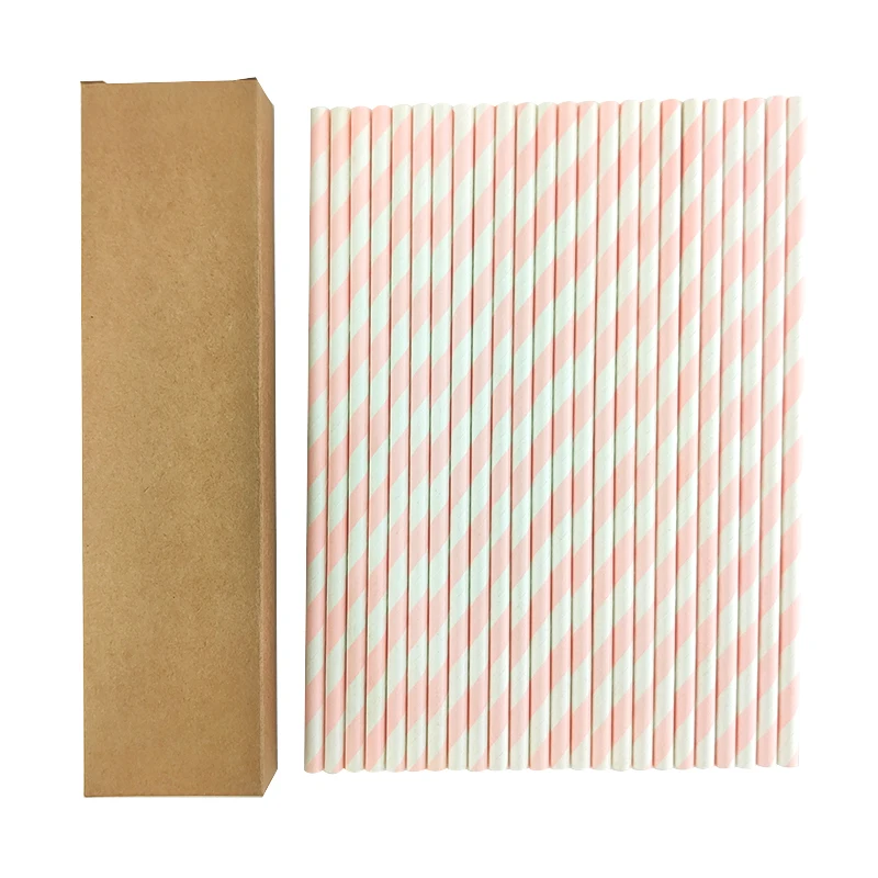 24pcs in pack Paper Straws Disposable Foil Striped Drinking Straws Biodegradable Cocktail Paper Straws Drink Tool EOC Single Use
24pcs in pack Paper Straws Disposable Foil Striped Drinking Straws Biodegradable Cocktail Paper Straws Drink Tool EOC Single Use