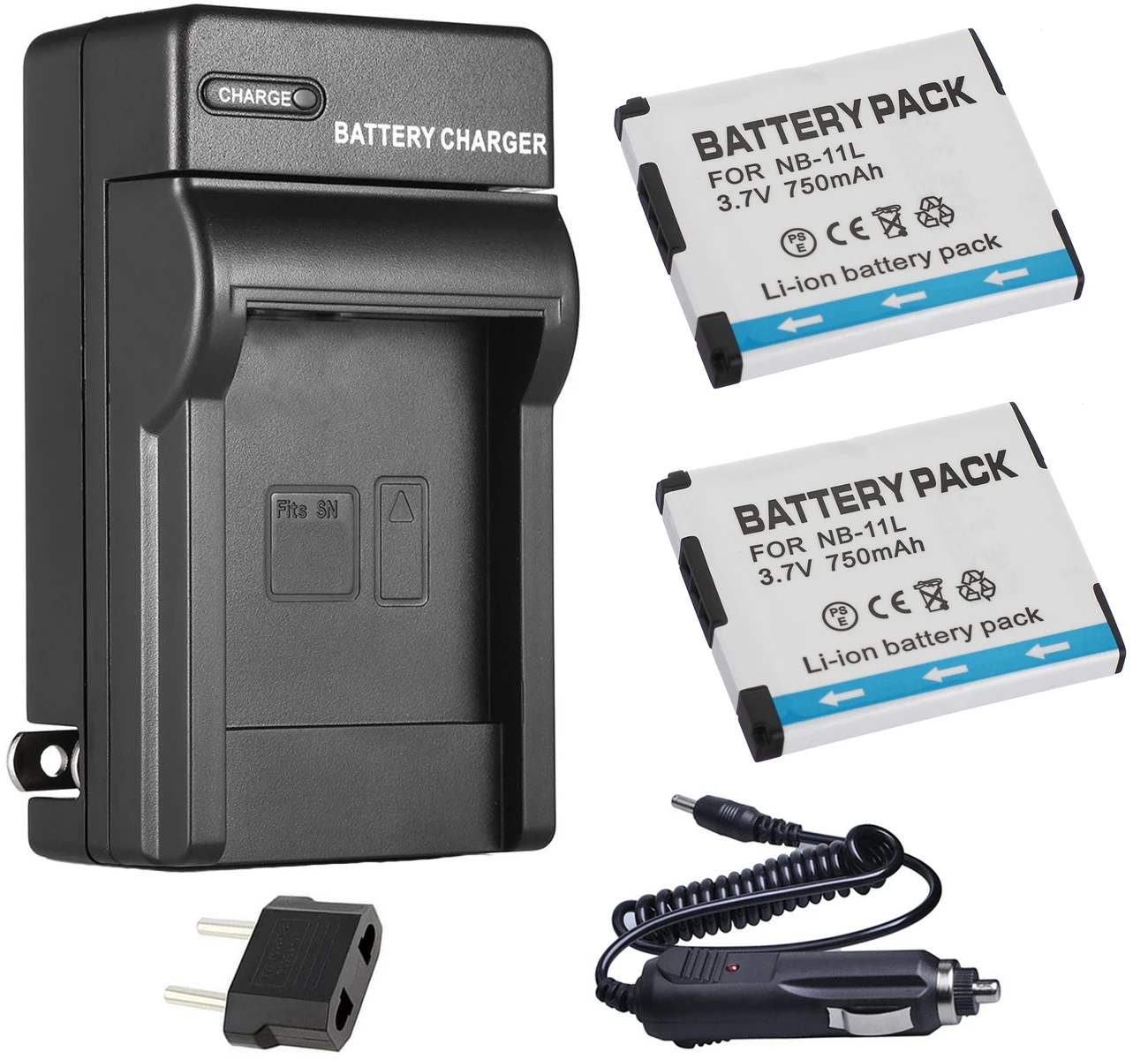 Battery 2-Pack + Charger For Canon IXUS 132, 135, 140, 145, 150, 155, IXUS132, IXUS135, IXUS140, IXUS145, IXUS150 Digital Camera 
Battery 2-Pack + Charger For Canon IXUS 132, 135, 140, 145, 150, 155, IXUS132, IXUS135, IXUS140, IXUS145, IXUS150 Digital Camera